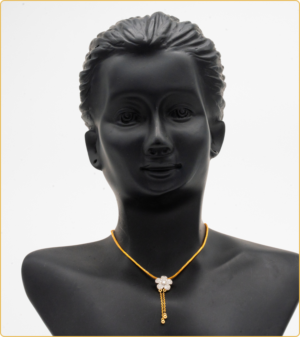 Swarga and Women Pendant and KP-534 Swarga’s pendants blend spiritual symbolism with contemporary design. Whether for daily wear or festive moments, they express grace and meaning in every detail.