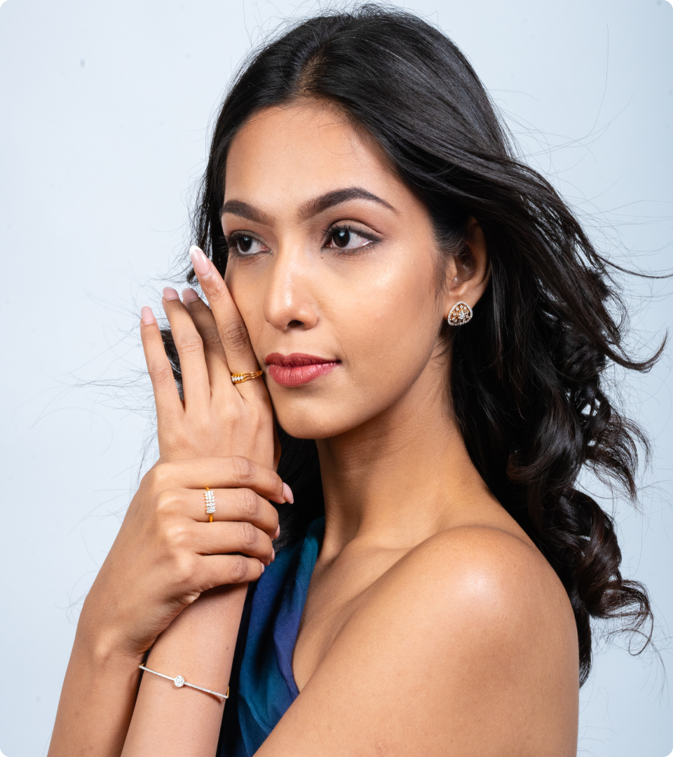 Swarga and Women Ring and KLR-1967 Swarga’s earrings are crafted to celebrate elegance and individuality. From timeless classics to modern designs, each pair brings effortless charm.